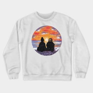 Sunset Seascape Crewneck Sweatshirt